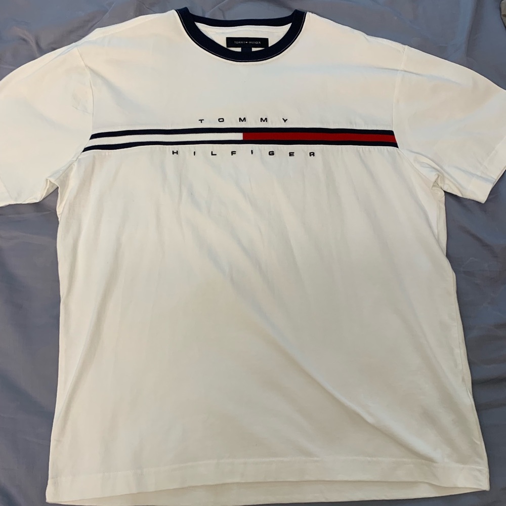 Tommy Hilfiger Vintage Stitch Tee White